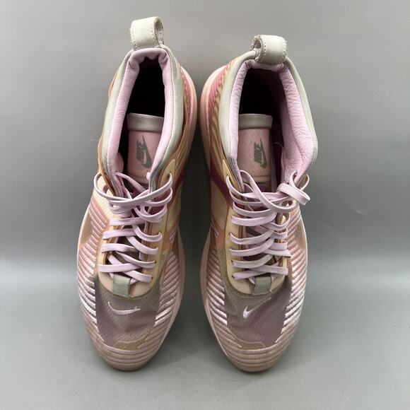 Nike John Elliott x LeBron Icon Sneakers Men Size 10.5 Pink Basketball Mid Shoes - Picture 5 of 8